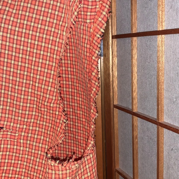 Twenty X Wrangler Orange sleeveless top size Large - Picture 3 of 4